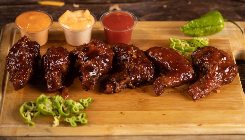 Honey Garlic Wings special offer at Wings over